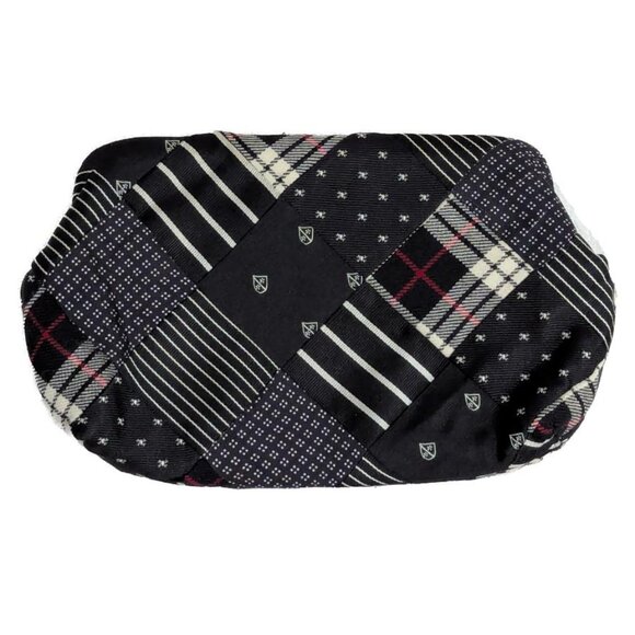 J. Crew Patchwork Silk & Wool Clutch with Magnetic Closure - Picture 1 of 6